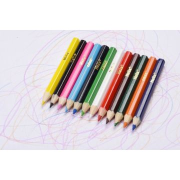Helix Colouring Pencils Half Length - Pack of 12