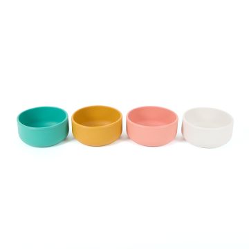 Little Moments Silicone Bowls - Pack of 4