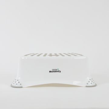 Little Moments White Step Stool
