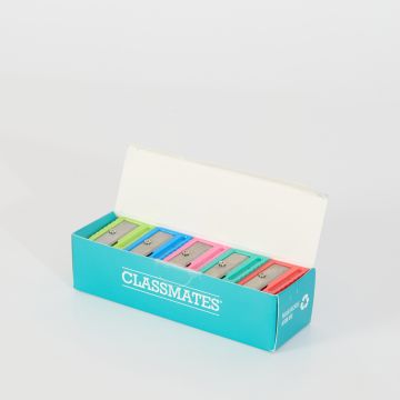 Classmates Jumbo Colouring Pencil Sharpener - Pack of 10