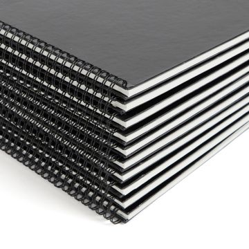 Classmates Spiral Sketchbooks-150gsm-40 Pages-A4-Landscape-Pk 10