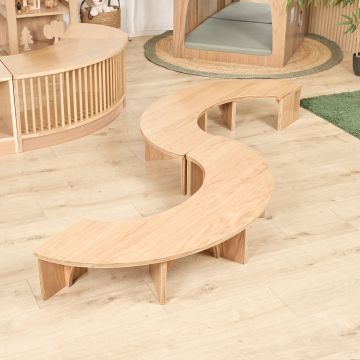 Under 2's Half Moon Low Table 