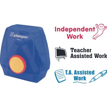Xstamper 3 in 1 - T.A Assisted Independent and Teacher Assisted