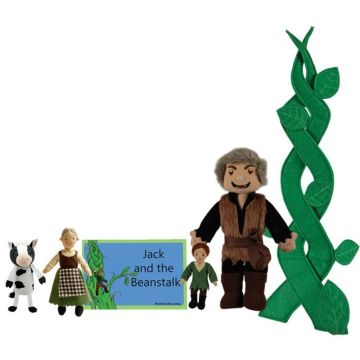 Jack & the Beanstalk Story Finger Puppet Set