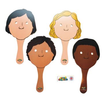 Emotions Masks - Pack of 4