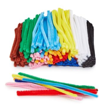 Classmates Craft Pipe Cleaners 150mm Assorted - Pack of 250