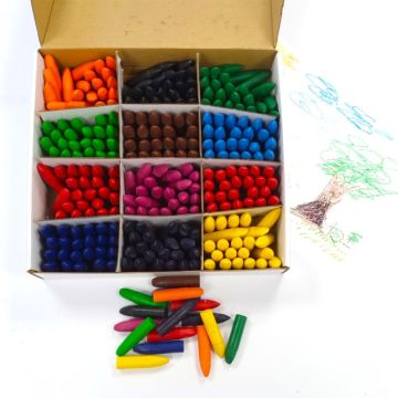 Wax Chubby Crayons Pack 288