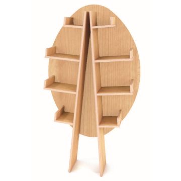 Maplescape Oval Book Tree - Maple
