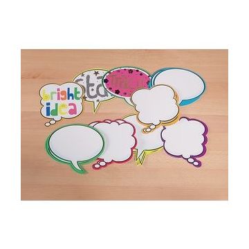 Speech Bubbles Display Shapes - Pack of 36