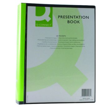 Presentation Display Book 60 Pocket - Black
