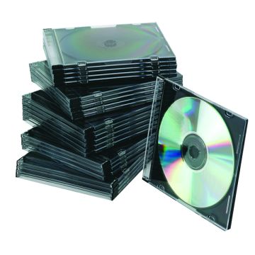 Slimline CD Jewel Cases - Pack of 25