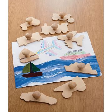 Transport Wooden Templates