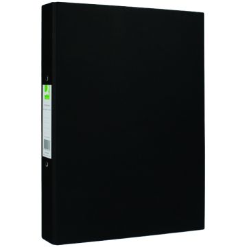 Paperbacked Ring Binders A4 - Black - Pack of 10