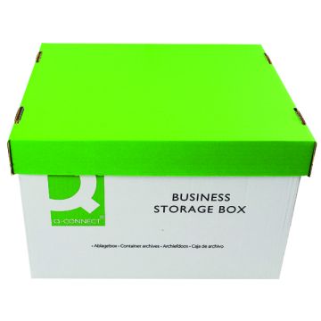 Storage Boxes Heavy Duty Twin Wall White - Pack of 10