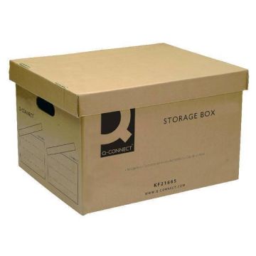 Storage Boxes Heavy Single Wall Brown - Pack of 10