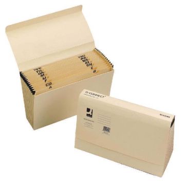 Manilla Expanding Files Foolscap A-Z