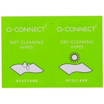 Wet & Dry Wipes - Pack of 20