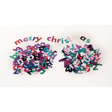 Glitter Letters - Pack of 250