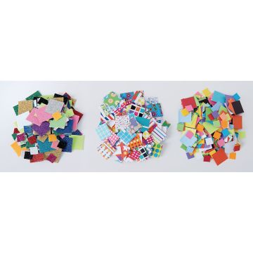Mosaic Squares Coloured - Pack of 7500