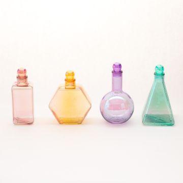 Luminous Shape Potion Bottles - Pack of 4