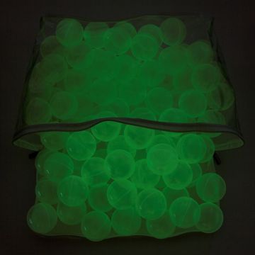 Glow in the Dark Ball Pool Balls - Pack of 100