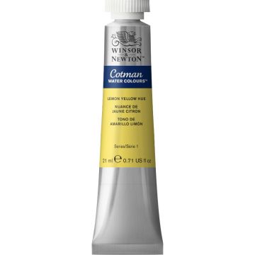 Winsor & Newton Cotman Water Colour - 21ml - Lemon Yellow