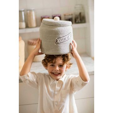 Cotton Cookie Jar Basket