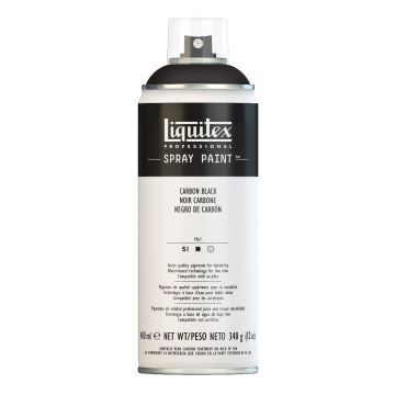 Liquitex Spray Paint 400ml - Carbon Black