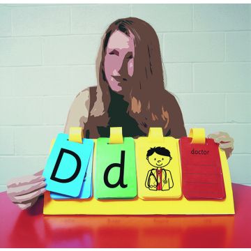 Teacher Alphabet Flip