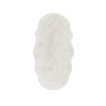Luxury Faux Fur Rug Double - 70 x 140cm - Ivory
