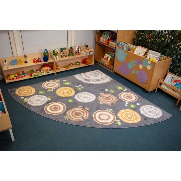 Natural World Tree Stump Corner Carpet