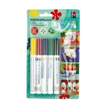 Marabu Porcelain Painter - Pack of 5