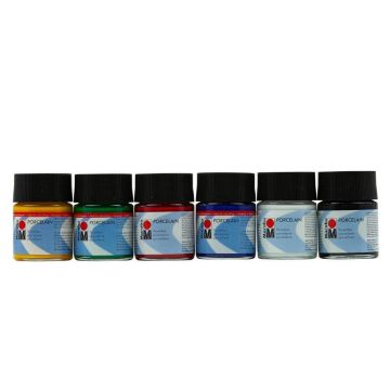 Marabu Ceramic Paint - Pack of 6