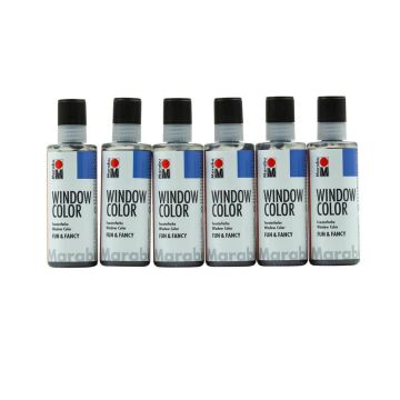 Marabu Fun & Fancy Outliners 80ml - Pack of 6