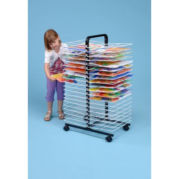 40 Small Shelf Mobile Drying Rack W67 x D40 x H107