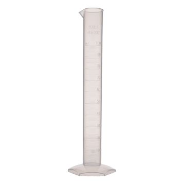 Measuring Cylinder Polypropylene 100mm - Pack of 12