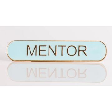 Mentor Bar Badge - Light Blue