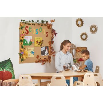 Unframed Display Notice Board-W900 x H600mm
