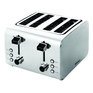 Four Slice Toaster - Stainless Steel