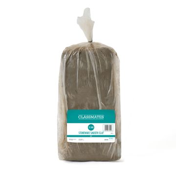 Classmates Stoneware Buff Smooth Clay - 12.5kg