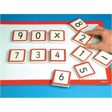 Chunky Magnetic Tiles - Numbers - Pack of 54