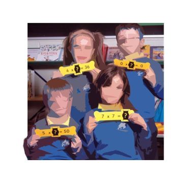 Times Table Number Crunchers - Pack of 100