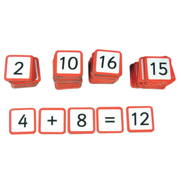 Magnetic Number Tiles To 20 and Symbols - Pack of 260