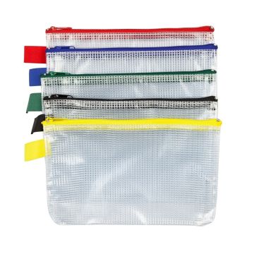 Zippa Bag White Mesh - 125 x 200mm - Pack of 5