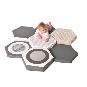 Textured Hexagon Soft Play Trail