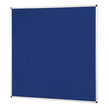 Noticeboard Aluminium Frame 1200 x 1200mm - Blue