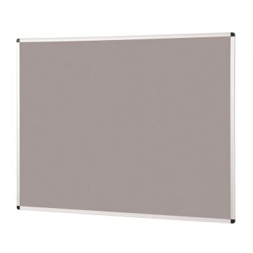 Noticeboard Aluminium Frame 1200 x 900mm - Grey
