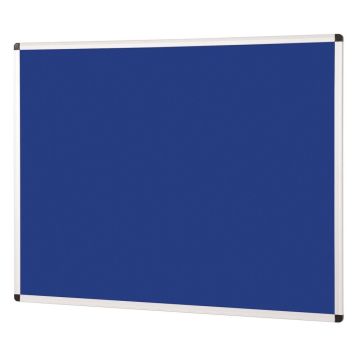 Noticeboard Aluminium Frame 600 x 900mm - Blue