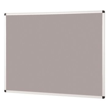 Noticeboard Aluminium Frame 600 x 900mm - Grey