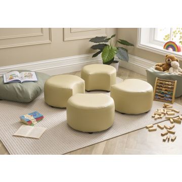 Neutral Snuggle Pod Seats - Pack of 4